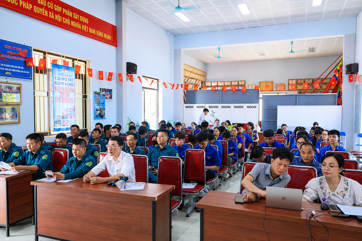 THƯ LÂM TỔ CHỨC TẬP HUẤN NÂNG CAO KIẾN THỨC, KỸ NĂNG PHÒNG, CHỐNG THIÊN TAI CHO LỰC LƯỢNG XUNG KÍCH CƠ SỞ NĂM 2026- Ảnh 3.