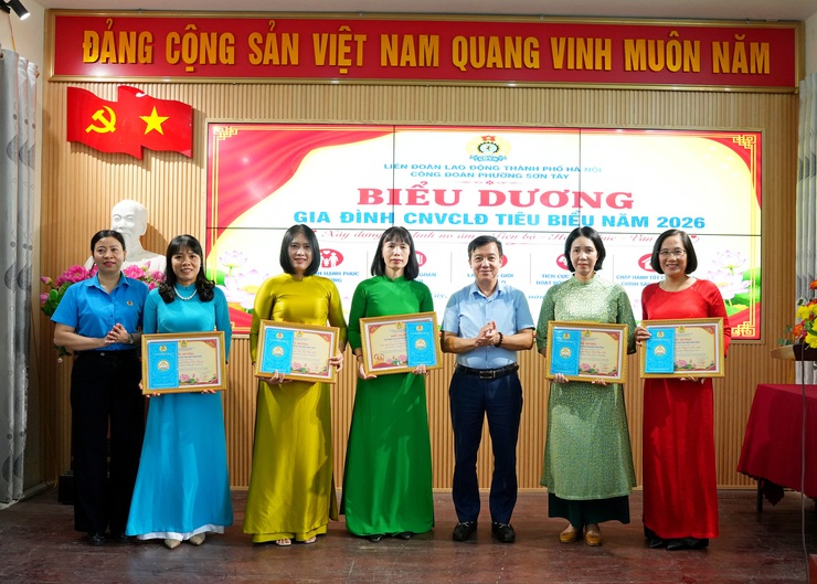CÔNG ĐOÀN PHƯỜNG SƠN TÂY TRIỂN KHAI NHIỆM VỤ TRỌNG TÂM 6 THÁNG CUỐI NĂM 2026- Ảnh 2.