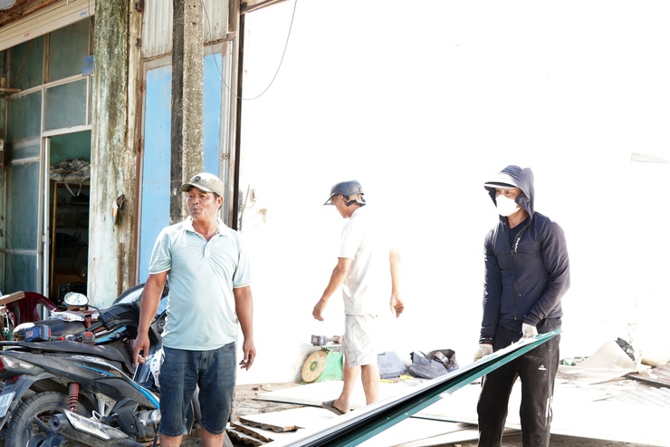 Bí thư Đảng ủy phường Chương Mỹ - Phí Minh Hải kiểm tra, đôn đốc công tác giải phóng mặt bằng Dự án cải tạo, nâng cấp quốc lộ 6- Ảnh 24.