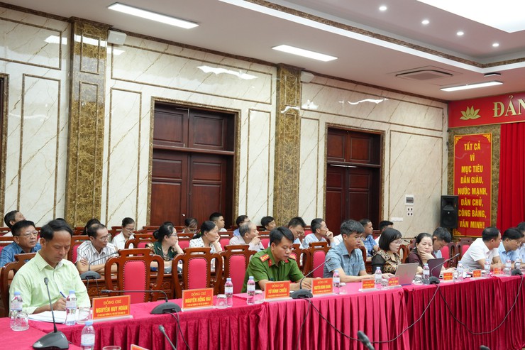 ĐẢNG ỦY XÃ THANH OAI LẤY Ý KIẾN VÀO DỰ THẢO ĐỀ ÁN SẮP XẾP, KIỆN TOÀN CHI BỘ THÔN, TỔ DÂN PHỐ- Ảnh 8.