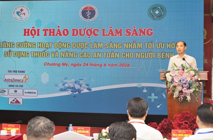 Tăng cường hoạt động Dược lâm sàng nhằm tối ưu hóa sử dụng thuốc và nâng cao an toàn cho người bệnh- Ảnh 2.