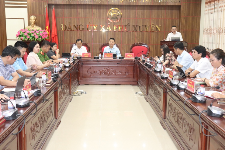 Hội nghị lần thứ bảy Ban Chấp hành Đảng bộ xã Phú Xuyên khóa I, nhiệm kỳ 2025 – 2030- Ảnh 1.