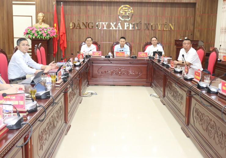 Phú Xuyên tập trung hoàn thiện quy hoạch, đẩy nhanh tiến độ các dự án trọng điểm- Ảnh 1.
