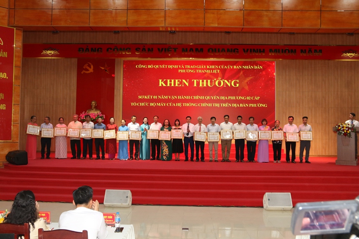 Phường Thanh Liệt sơ kết 1 năm vận hành chính quyền địa phương 2 cấp và tổng kết Cuộc thi chính luận về bảo vệ nền tảng tư tưởng của Đảng lần thứ I năm 2026- Ảnh 19.