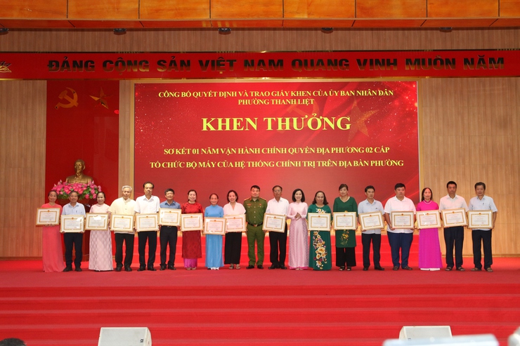 Phường Thanh Liệt sơ kết 1 năm vận hành chính quyền địa phương 2 cấp và tổng kết Cuộc thi chính luận về bảo vệ nền tảng tư tưởng của Đảng lần thứ I năm 2026- Ảnh 21.
