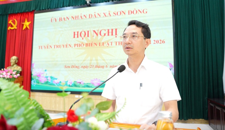 Sơn Đồng tổ chức tuyên truyền Luật thủ đô năm 2026- Ảnh 5.