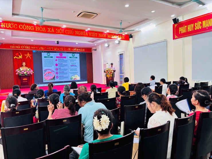 Hội nghị tập huấn nghiệp vụ hoạt động tín dụng chính sách phường Kiến Hưng- Ảnh 1.