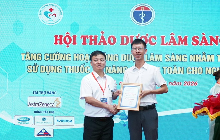Bệnh viện Đa khoa Chương Mỹ tổ chức Hội thảo Dược lâm sàng lần thứ I năm 2026- Ảnh 2.