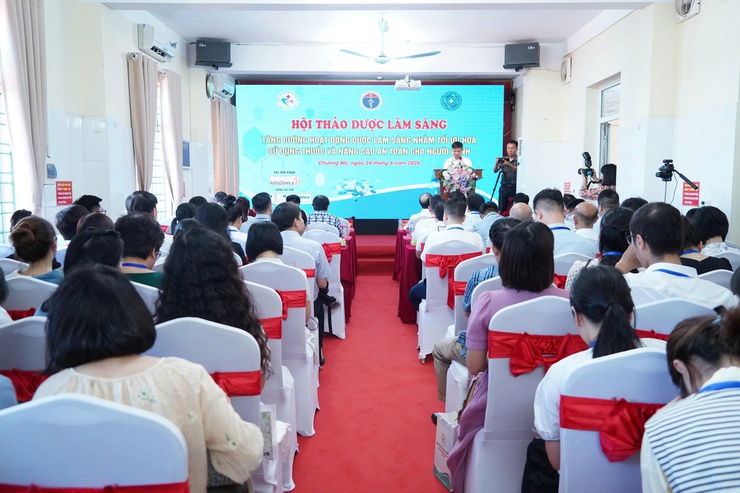 Bệnh viện Đa khoa Chương Mỹ tổ chức Hội thảo Dược lâm sàng lần thứ I năm 2026- Ảnh 1.