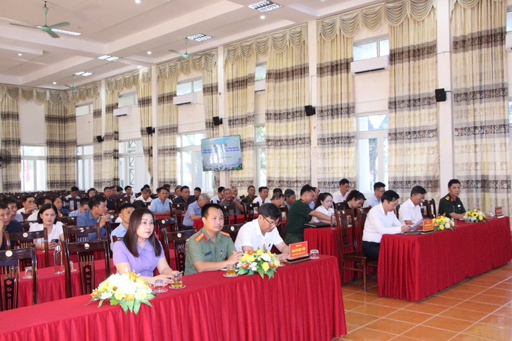 Xã Phú Nghĩa sơ kết công tác quân sự, quốc phòng địa phương 6 tháng đầu năm 2026- Ảnh 1.