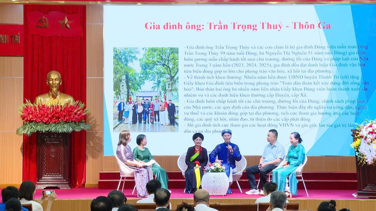 XÃ THANH TRÌ TỔ CHỨC KỶ NIỆM 25 NĂM NGÀY GIA ĐÌNH VIỆT NAM VÀ HƯỞNG ỨNG THÁNG HÀNH ĐỘNG QUỐC GIA VỀ PHÒNG, CHỐNG BẠO LỰC GIA ĐÌNH NĂM 2026- Ảnh 4.