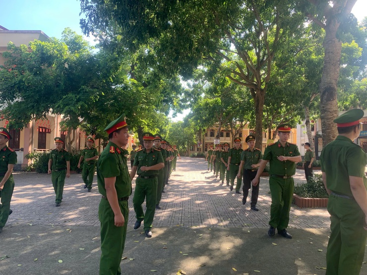 Công an xã Phú Nghĩa tổ chức tập huấn điều lệnh Công an nhân dân năm 2026- Ảnh 5.