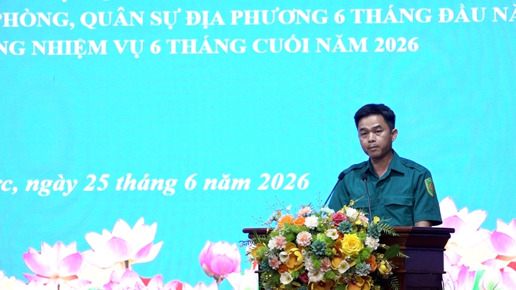 Xã Mỹ Đức triển khai công tác quân sự, quốc phòng địa phương 6 tháng cuối năm 2026- Ảnh 4.