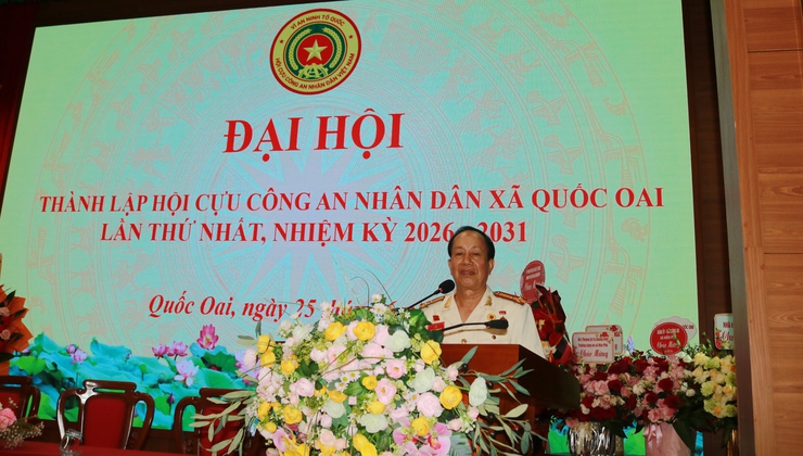 ĐẠI HỘI THÀNH LẬP HỘI CỰU CÔNG AN NHÂN DÂN XÃ QUỐC OAI LẦN THỨ NHẤT, NHIỆM KỲ 2026 – 2031- Ảnh 16.