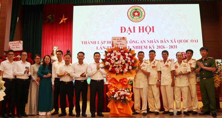 ĐẠI HỘI THÀNH LẬP HỘI CỰU CÔNG AN NHÂN DÂN XÃ QUỐC OAI LẦN THỨ NHẤT, NHIỆM KỲ 2026 – 2031- Ảnh 3.