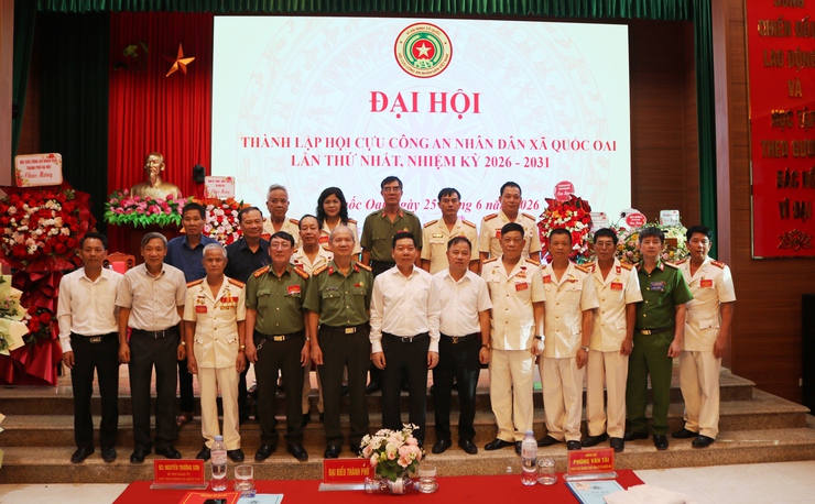 ĐẠI HỘI THÀNH LẬP HỘI CỰU CÔNG AN NHÂN DÂN XÃ QUỐC OAI LẦN THỨ NHẤT, NHIỆM KỲ 2026 – 2031- Ảnh 29.