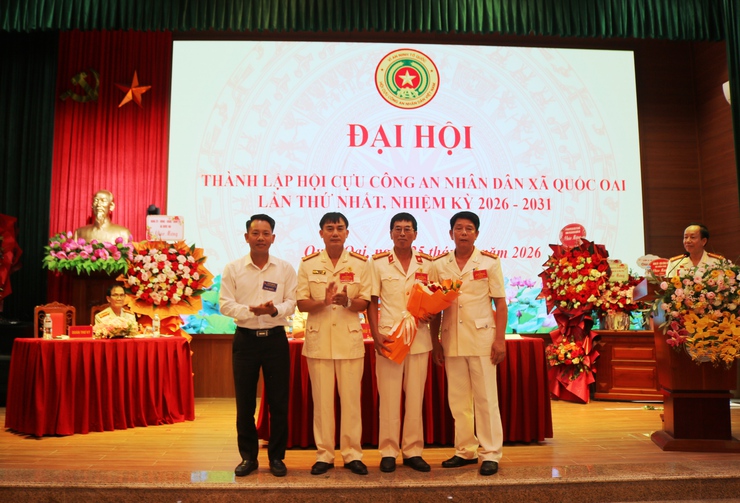ĐẠI HỘI THÀNH LẬP HỘI CỰU CÔNG AN NHÂN DÂN XÃ QUỐC OAI LẦN THỨ NHẤT, NHIỆM KỲ 2026 – 2031- Ảnh 11.