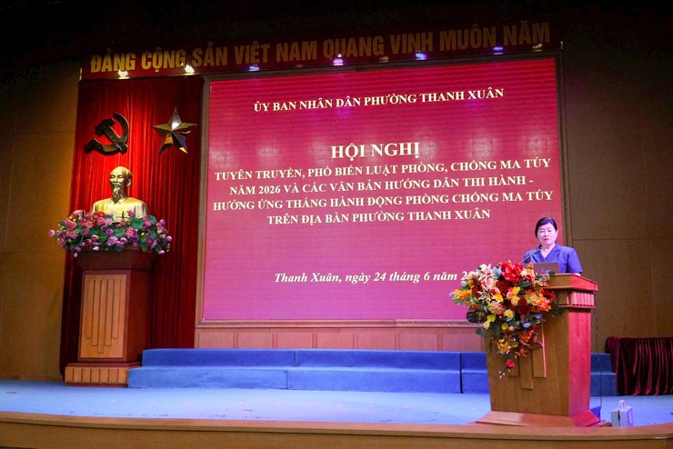 Phường Thanh Xuân: Chung tay xây dựng địa bàn không ma túy- Ảnh 2.