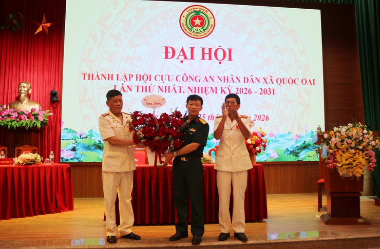 ĐẠI HỘI THÀNH LẬP HỘI CỰU CÔNG AN NHÂN DÂN XÃ QUỐC OAI LẦN THỨ NHẤT, NHIỆM KỲ 2026 – 2031- Ảnh 23.