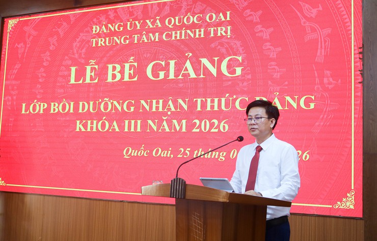 154 học viên được cấp chứng chỉ hoàn thành chương trình Bồi dưỡng nhận thức về Đảng khóa III năm 2026- Ảnh 3.