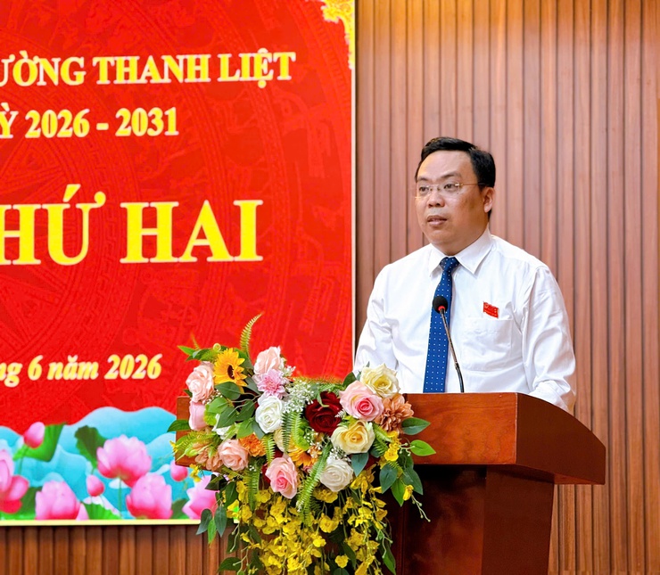 Kỳ họp thứ Hai HĐND phường Thanh Liệt khóa II thông qua nhiều nghị quyết quan trọng- Ảnh 1.