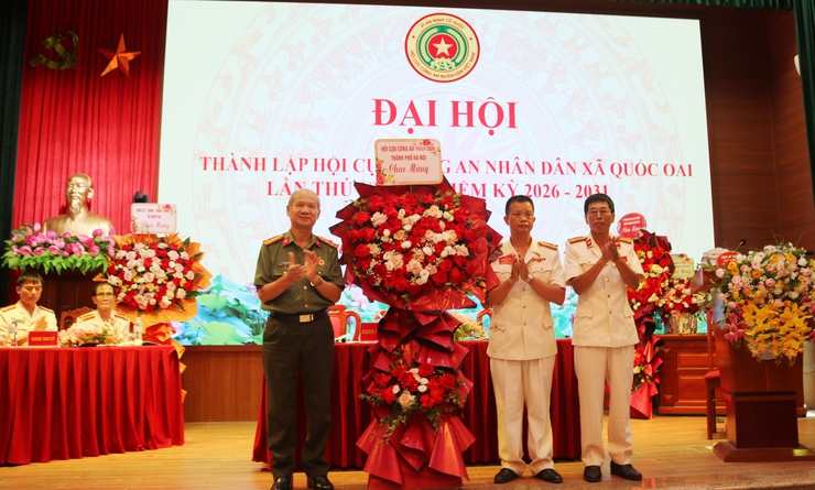 ĐẠI HỘI THÀNH LẬP HỘI CỰU CÔNG AN NHÂN DÂN XÃ QUỐC OAI LẦN THỨ NHẤT, NHIỆM KỲ 2026 – 2031- Ảnh 4.