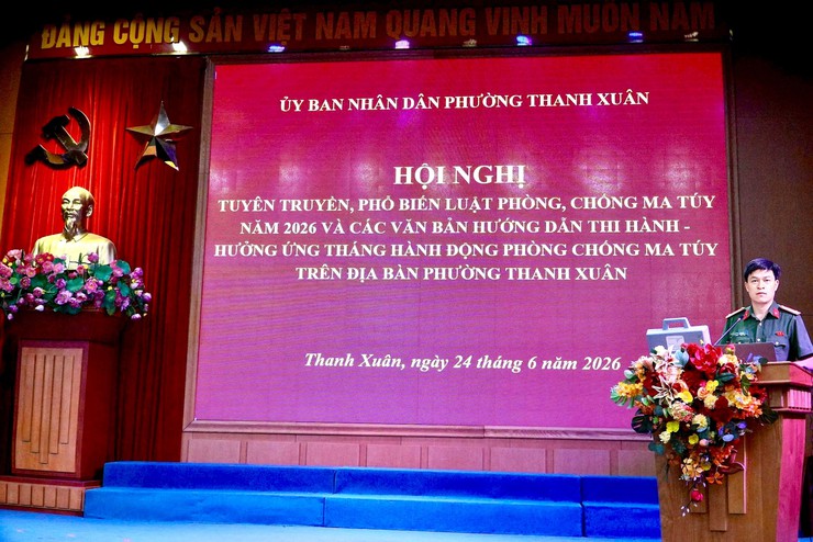 Phường Thanh Xuân: Chung tay xây dựng địa bàn không ma túy- Ảnh 5.