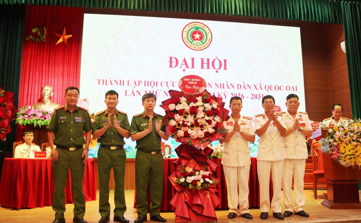ĐẠI HỘI THÀNH LẬP HỘI CỰU CÔNG AN NHÂN DÂN XÃ QUỐC OAI LẦN THỨ NHẤT, NHIỆM KỲ 2026 – 2031- Ảnh 6.