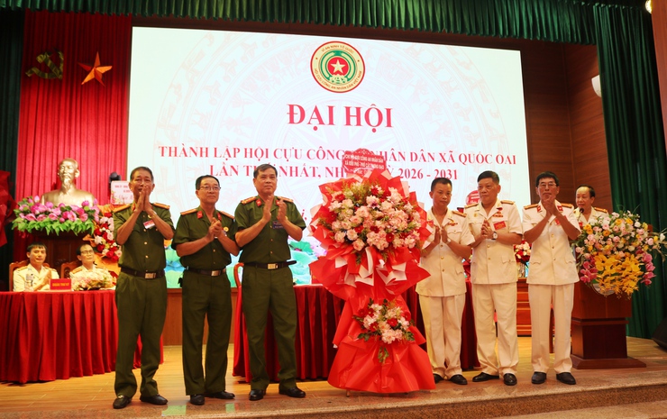 ĐẠI HỘI THÀNH LẬP HỘI CỰU CÔNG AN NHÂN DÂN XÃ QUỐC OAI LẦN THỨ NHẤT, NHIỆM KỲ 2026 – 2031- Ảnh 8.