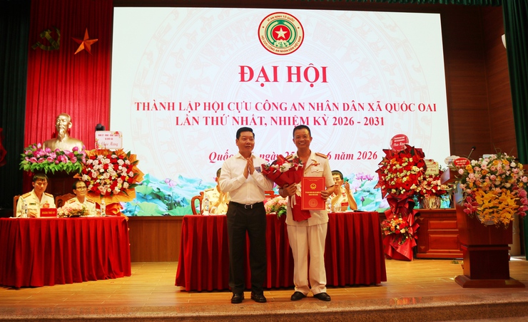 ĐẠI HỘI THÀNH LẬP HỘI CỰU CÔNG AN NHÂN DÂN XÃ QUỐC OAI LẦN THỨ NHẤT, NHIỆM KỲ 2026 – 2031- Ảnh 9.