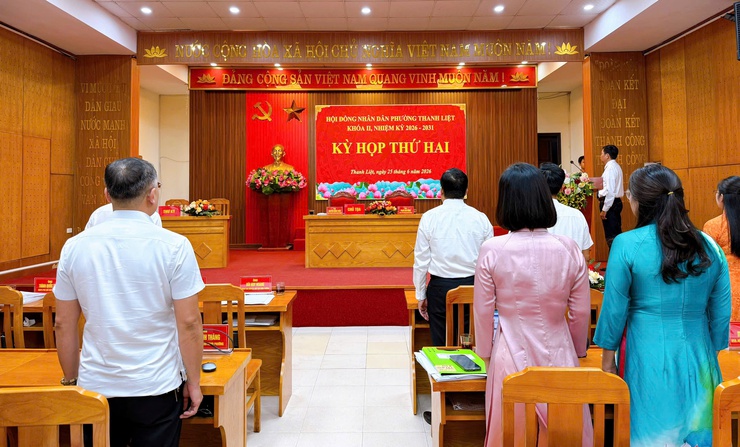 Kỳ họp thứ Hai HĐND phường Thanh Liệt khóa II thông qua nhiều nghị quyết quan trọng- Ảnh 14.