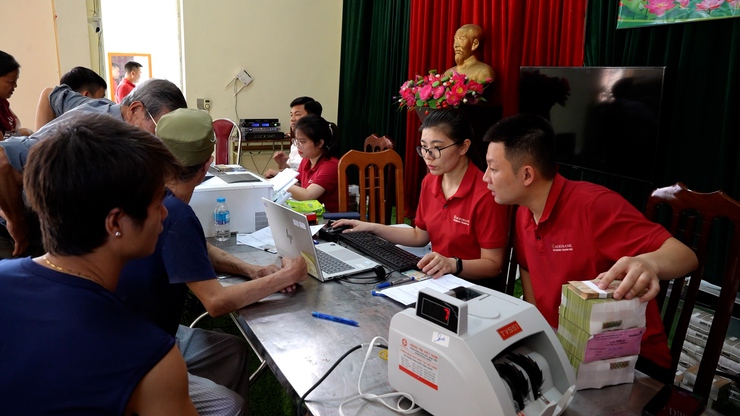 109 hộ dân thôn Tân Dân 2 nhận tiền bồi thường, hỗ trợ GPMB với tổng kinh phí hơn 20 tỷ đồng- Ảnh 3.