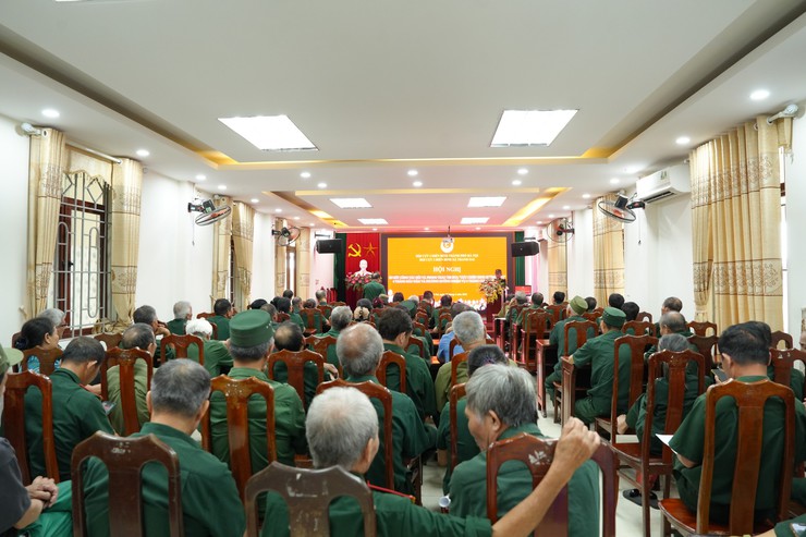 Hội CCB xã sơ kết công tác Hội và phong trào thi đua "CCB gương mẫu" 6 tháng đầu năm 2026- Ảnh 4.