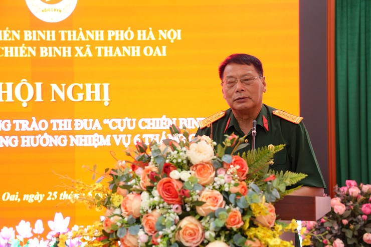 Hội CCB xã sơ kết công tác Hội và phong trào thi đua "CCB gương mẫu" 6 tháng đầu năm 2026- Ảnh 2.