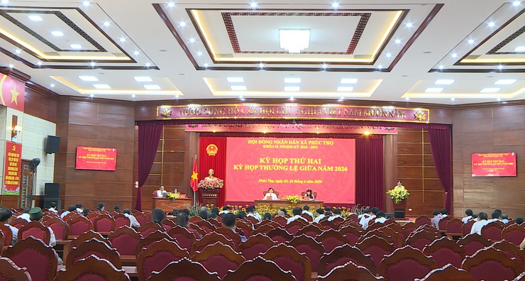 HĐND XÃ PHÚC THỌ TỔ CHỨC KỲ HỌP THỨ HAI, KHÓA II, NHIỆM KỲ 2026 – 2031- Ảnh 9.