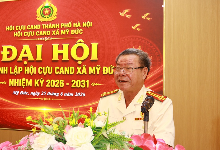 ĐẠI HỘI THÀNH LẬP HỘI CỰU CÔNG AN NHÂN DÂN XÃ MỸ ĐỨC NHIỆM KỲ 2026 - 2031- Ảnh 8.