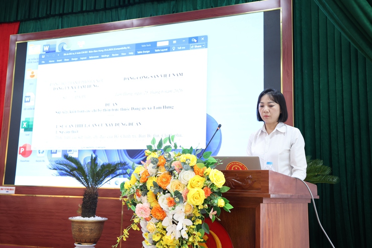 Xã Tam Hưng thống nhất phương án kiện toàn cấp ủy, bí thư, phó bí thư các chi bộ thôn- Ảnh 3.