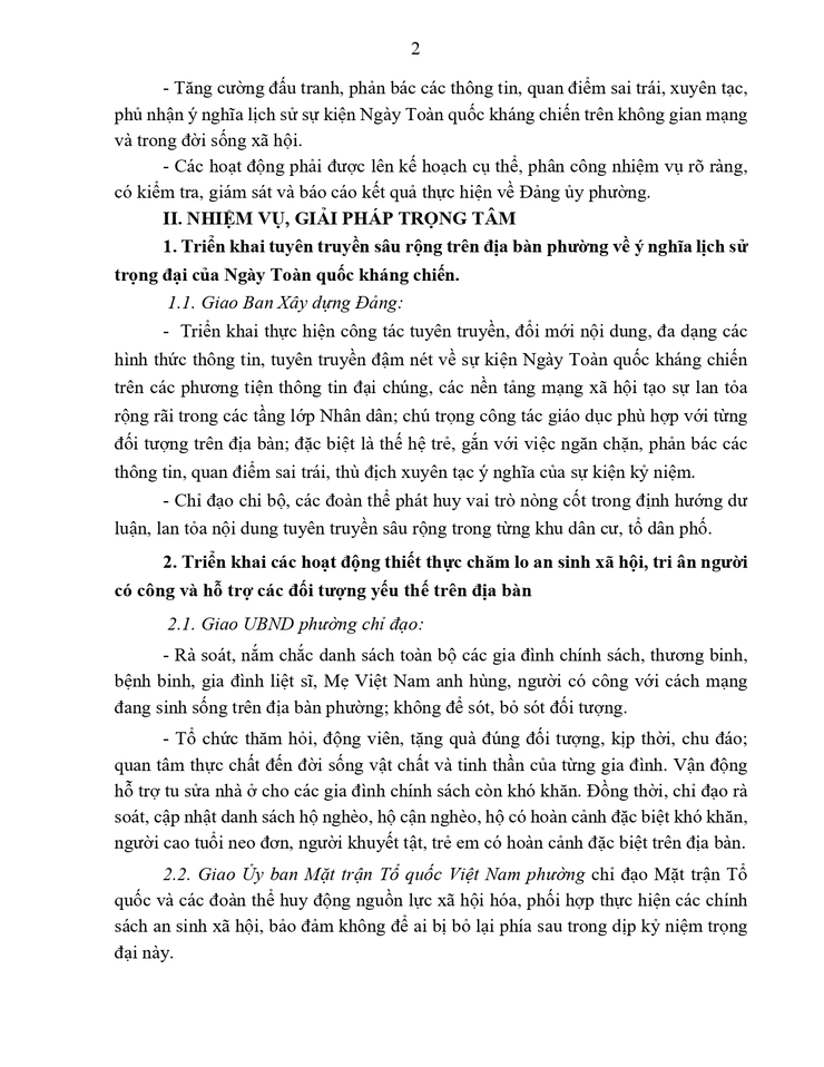 Phường Hồng Hà triển khai các hoạt động kỷ niệm 80 năm Ngày Toàn quốc kháng chiến- Ảnh 2.
