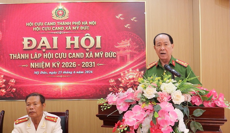 ĐẠI HỘI THÀNH LẬP HỘI CỰU CÔNG AN NHÂN DÂN XÃ MỸ ĐỨC NHIỆM KỲ 2026 - 2031- Ảnh 9.
