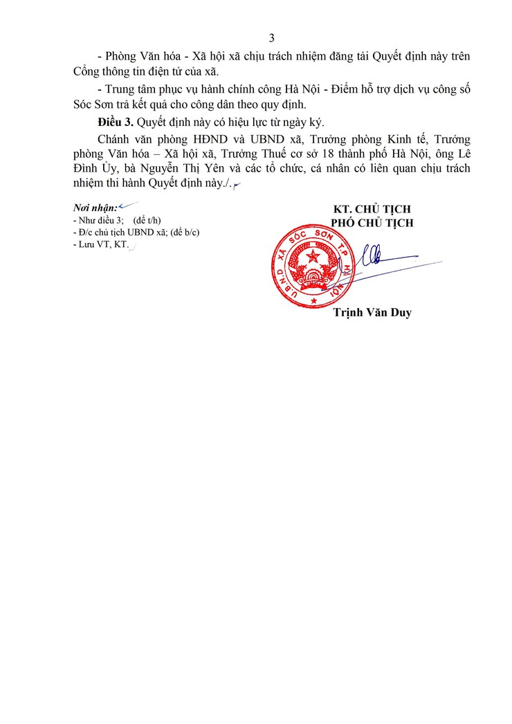 QUYẾT ĐỊNH CHO PHÉP HỘ GIA ĐÌNH ĐƯỢC GIẢM TIỀN 
SỬ DỤNG ĐẤT THEO NGHỊ QUYẾT SỐ 254/2025/QH15 của QUỐC HỘI KHI CHUYỂN MỤC ĐÍCH SỬ DỤNG ĐẤT TRỒNG CÂY LÂU NĂM TRONG CÙNG THỬA ĐẤT Ở SANG ĐẤT Ở.- Ảnh 12.
