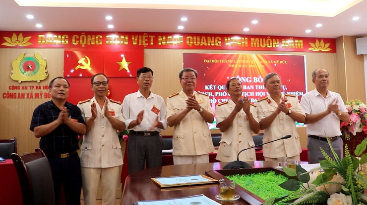 ĐẠI HỘI THÀNH LẬP HỘI CỰU CÔNG AN NHÂN DÂN XÃ MỸ ĐỨC NHIỆM KỲ 2026 - 2031- Ảnh 11.