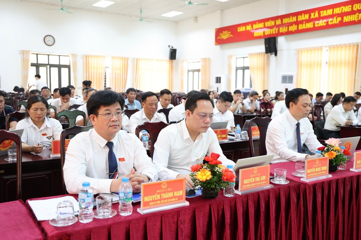 Kỳ họp thứ 3 HĐND xã Tam Hưng: Quyết nghị nhiều nội dung quan trọng, tạo động lực phát triển 6 tháng cuối năm 2026- Ảnh 3.