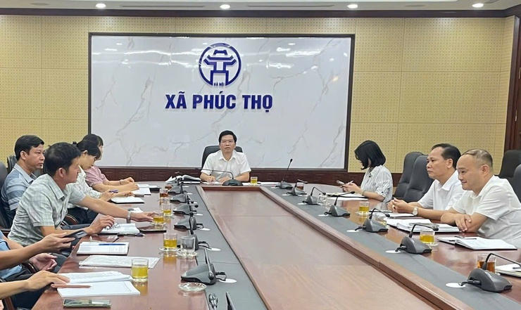 UBND xã họp Tiểu ban kỹ thuật bảo vệ đê, tiêu thoát úng, khắc phục hậu quả và phục hồi sản xuất năm 2026- Ảnh 1.