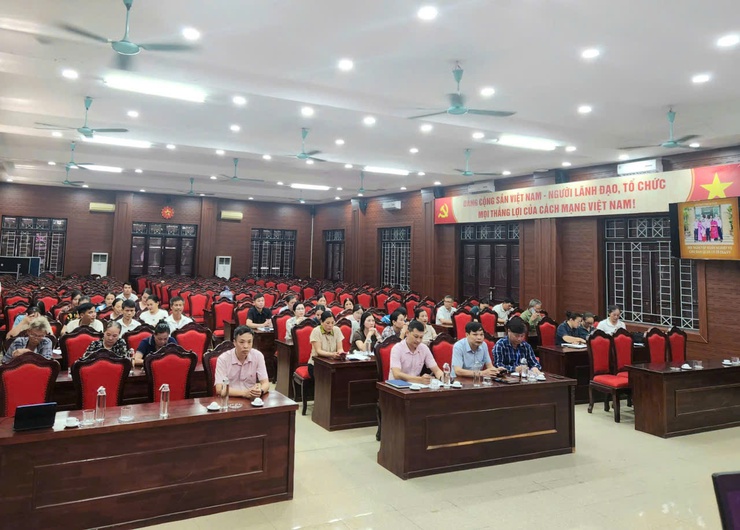 Hòa Lạc: Tập huấn nâng cao nghiệp vụ ủy thác vốn tín dụng chính sách trên địa bàn xã- Ảnh 1.