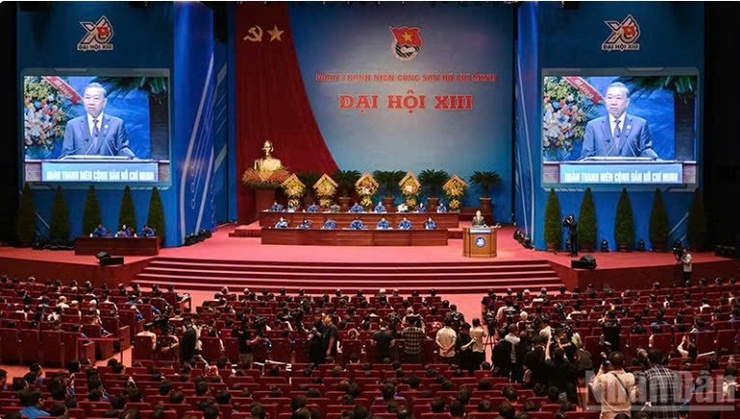 Khai mạc trọng thể Đại hội đại biểu toàn quốc Đoàn Thanh niên Cộng sản Hồ Chí Minh lần thứ XIII- Ảnh 1.