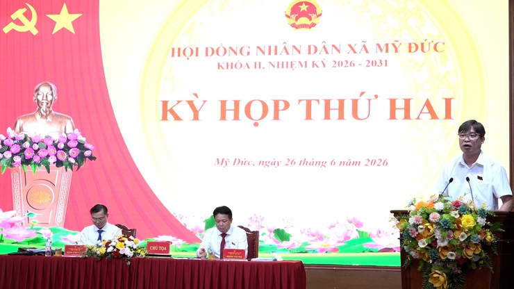 Khai mạc kỳ họp thứ hai HĐND xã Mỹ Đức, nhiệm kỳ 2026 - 2031- Ảnh 5.