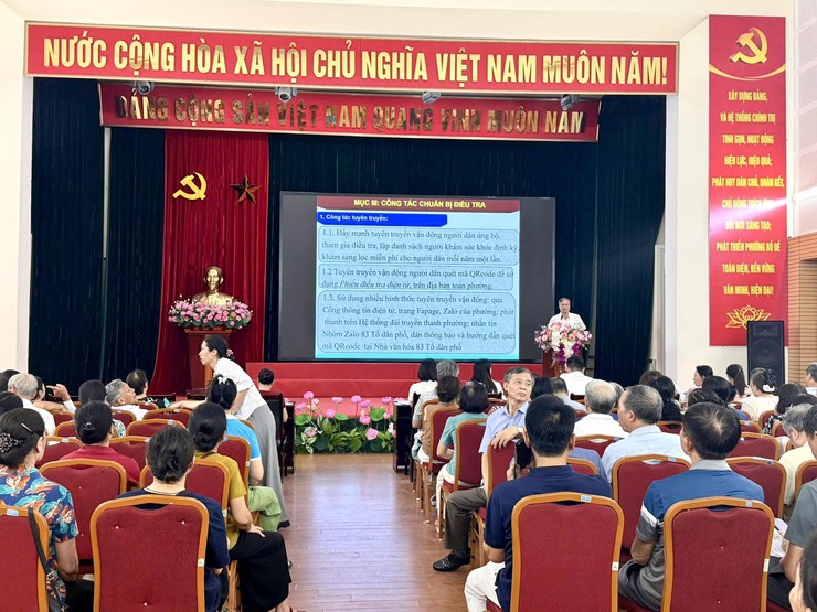 UBND PHƯỜNG BỒ ĐỀ TỔ CHỨC HỘI NGHỊ TRIỂN KHAI ĐIỀU TRA, LẬP DANH SÁCH KHÁM SỨC KHỎE ĐỊNH KỲ VÀ KHÁM SÀNG LỌC MIỄN PHÍ CHO NGƯỜI DÂN NĂM 2026- Ảnh 3.