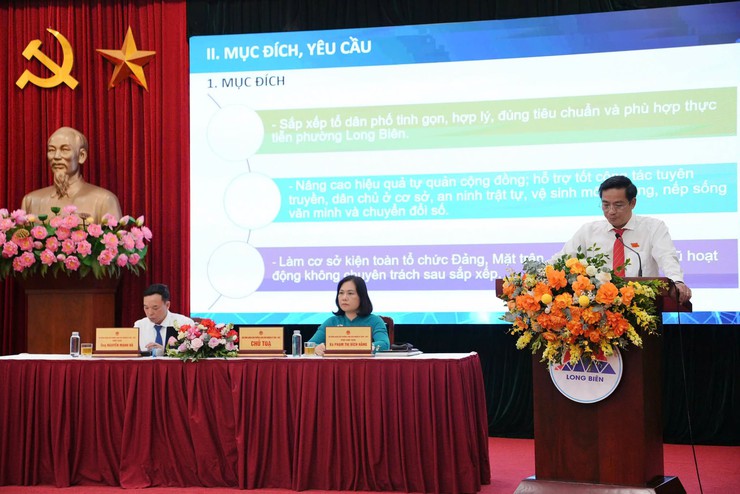 Kỳ họp chuyên đề (kỳ họp thứ ba) Hội đồng nhân dân phường Long Biên khóa II, nhiệm kỳ 2026 - 2031- Ảnh 2.