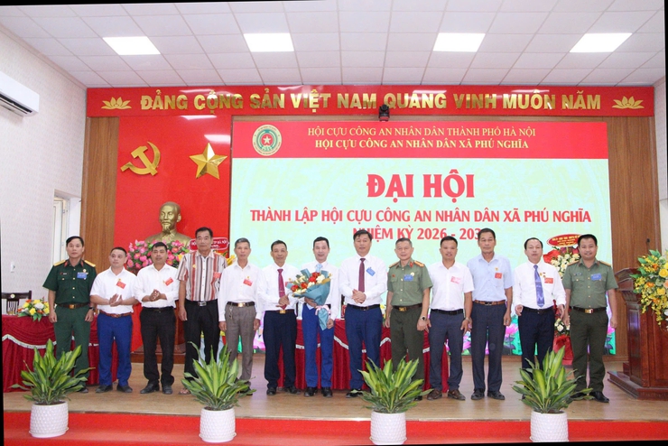 Đại hội thành lập Hội Cựu Công an nhân dân xã Phú Nghĩa nhiệm kỳ 2026 – 2031 thành công tốt đẹp- Ảnh 13.