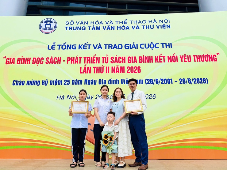 Xã Phú Nghĩa đạt kết quả tích cực tại Cuộc thi "Gia đình đọc sách - Phát triển tủ sách gia đình kết nối yêu thương" lần thứ II năm 2026- Ảnh 5.
